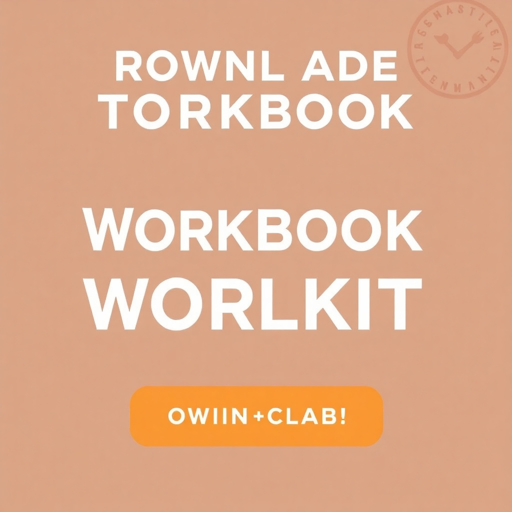 downloadable resource template, workbook, toolkit visual