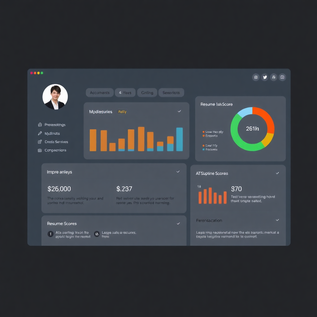 Resume Dashboard UI