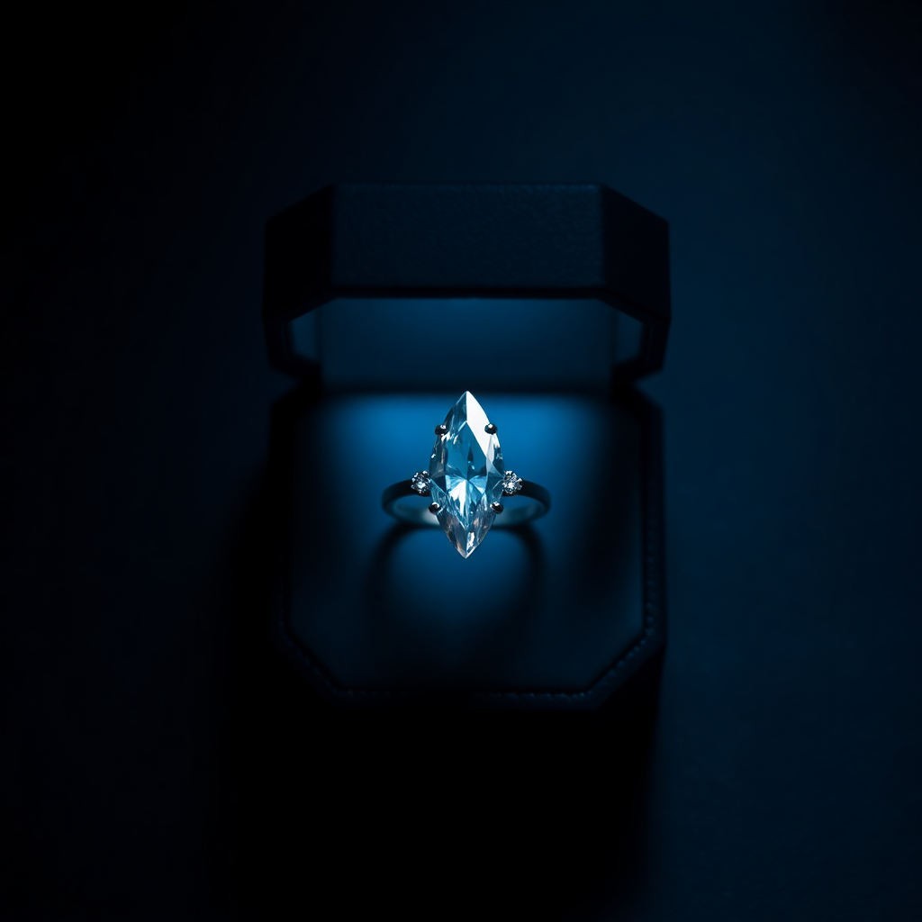 DuaBox smart jewelry box with glowing jewelry reveal