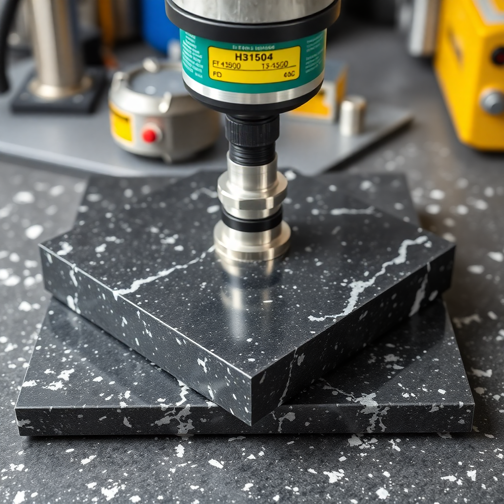 granite surface plate metrology precision measurement equipment industrial product shot