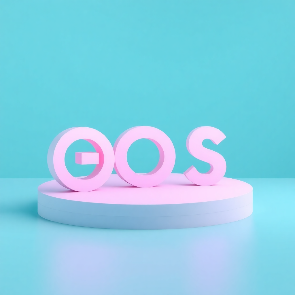 3D minimal abstract illustration of productivity goals and targets, neumorphic design style with soft teal gradient