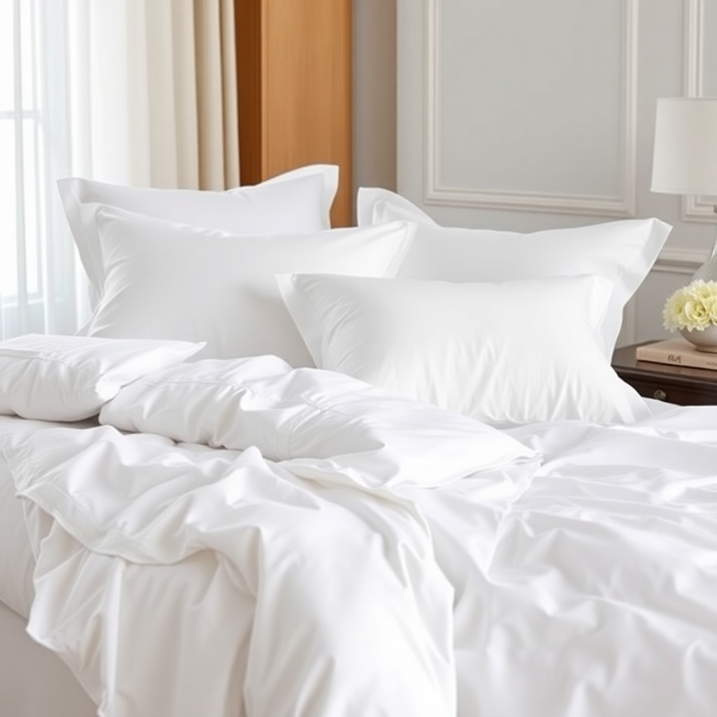 bed linen sets, sheet sets pillowcases duvet covers, cut-and-sewn made-ups, hotel bedding