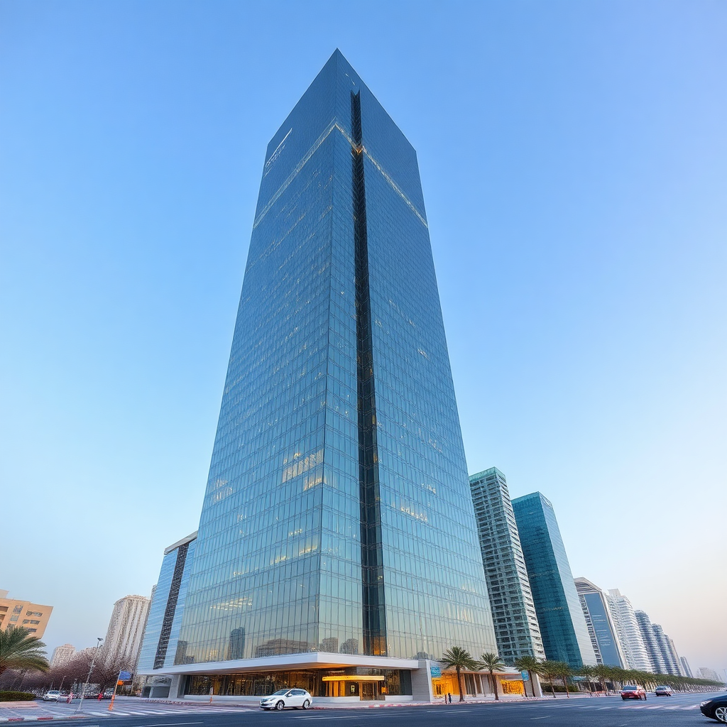 Commercial office tower in Business Bay Dubai