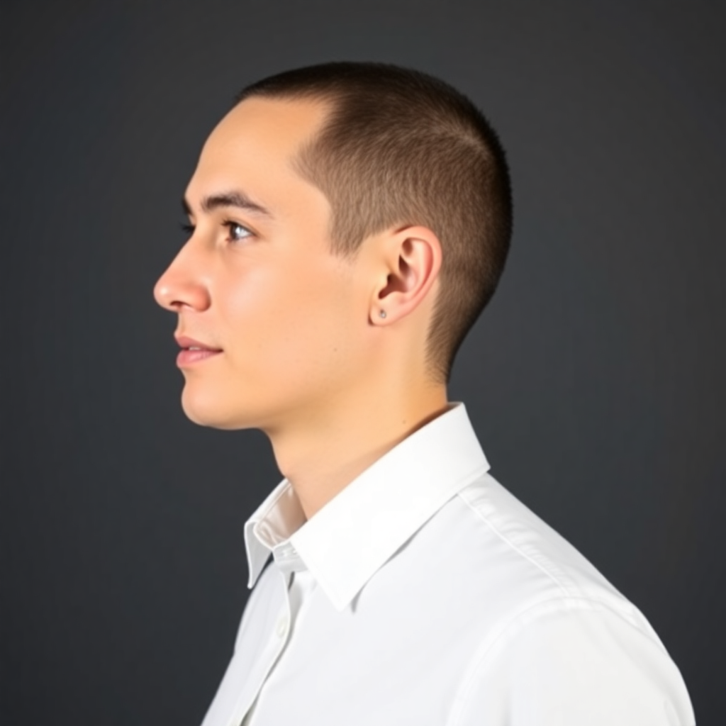 professional headshot profile portrait minimal background 3