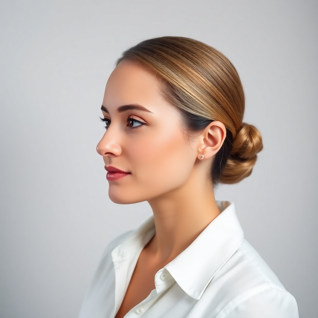 professional headshot profile portrait minimal background 2