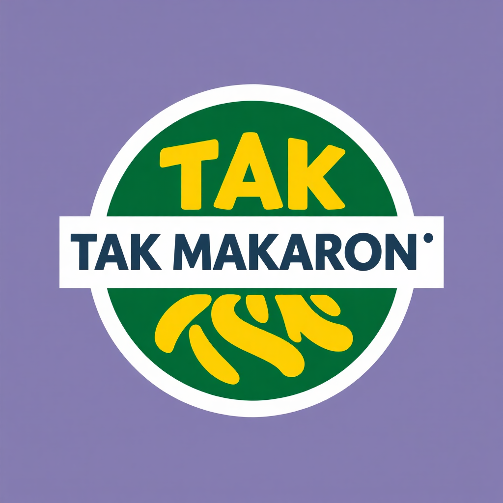 لوگوی برند تک ماکارون