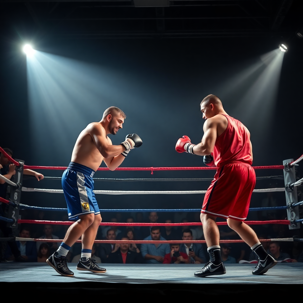 Boxing ring event