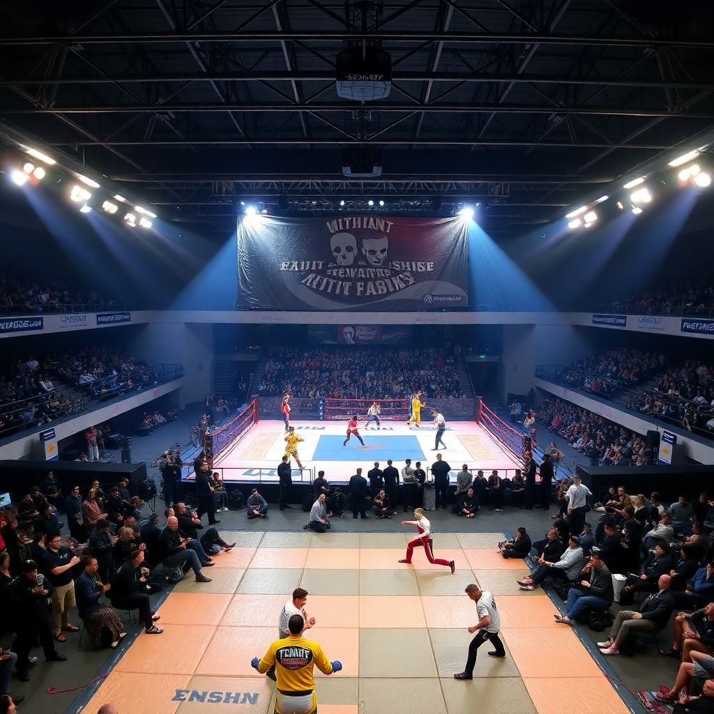 martial arts tournament arena