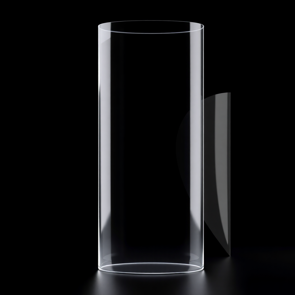 abstract 3d glass shapes elegant dark background minimal premium