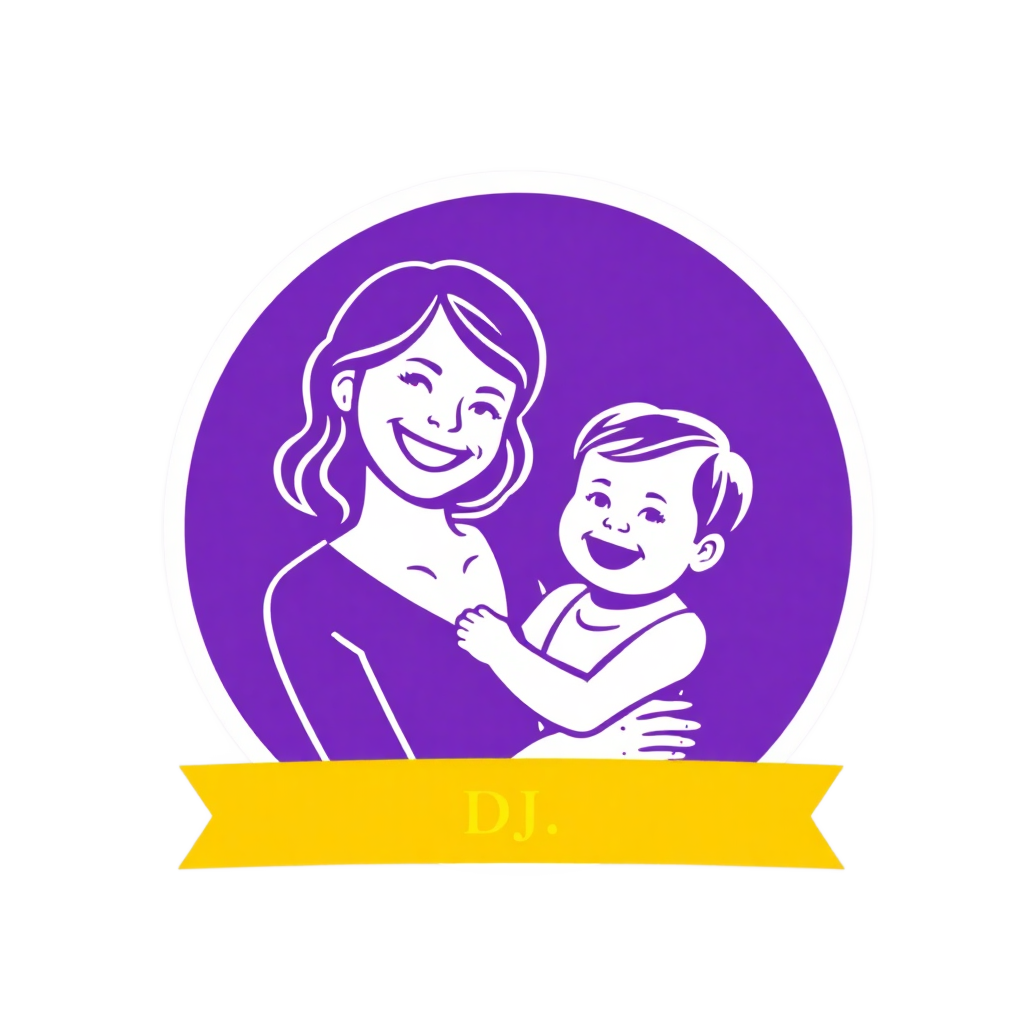 DJ's Care Village badge logo