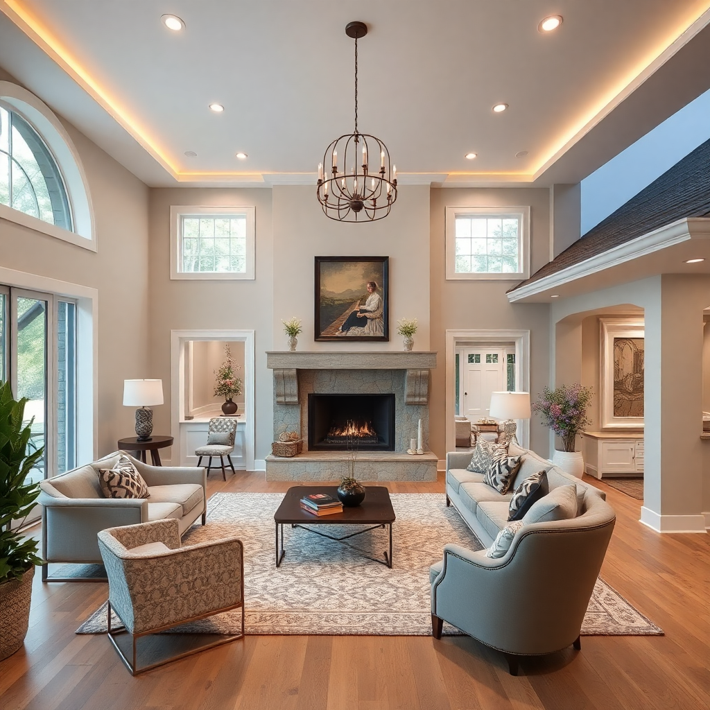 luxury home renovation, residential renovation project, home addition construction