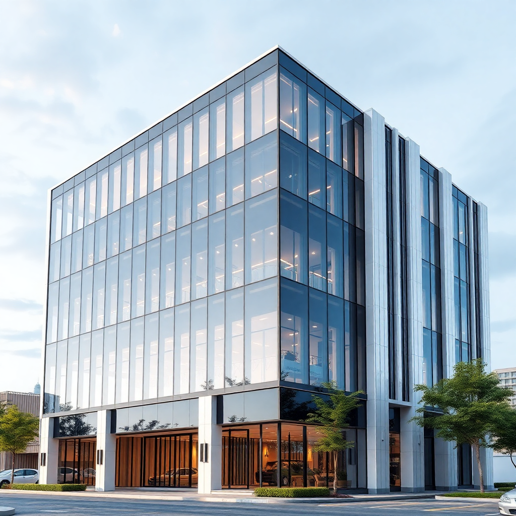 Edificio corporativo de lujo