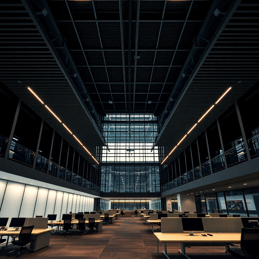 modern architectural interior