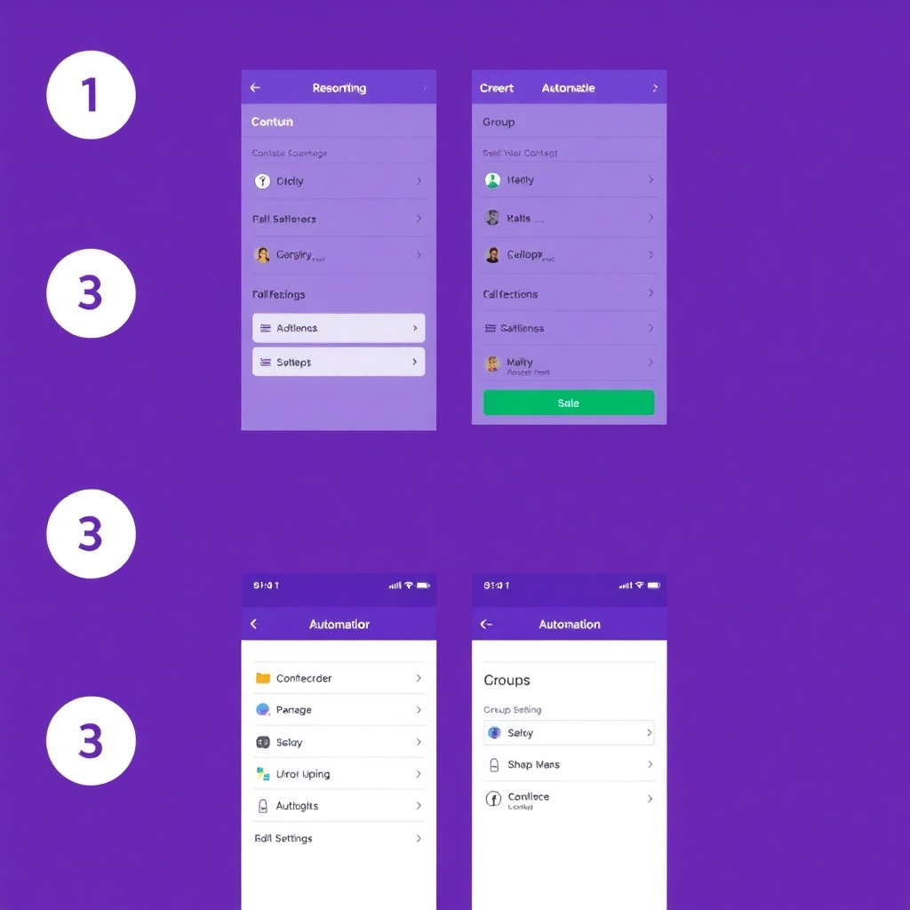 RingLy step-by-step interface