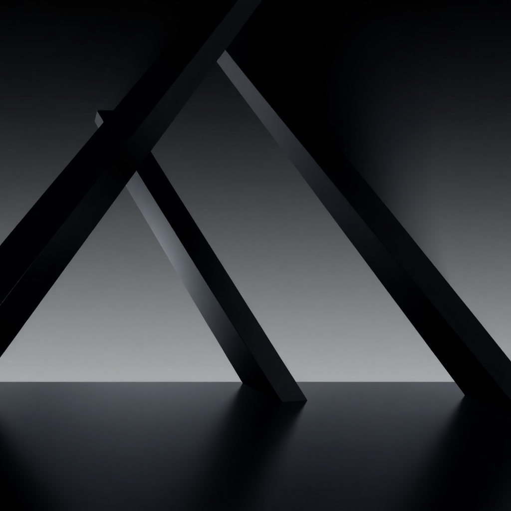 dark minimal architectural lines, abstract geometry, subtle gradients, sophisticated corporate background