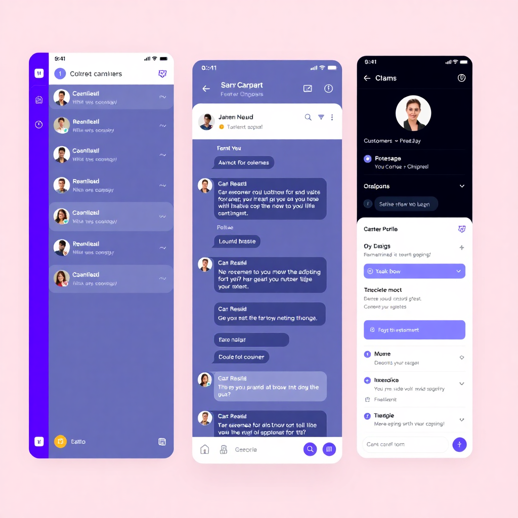 ChatMo CRM Interface Preview