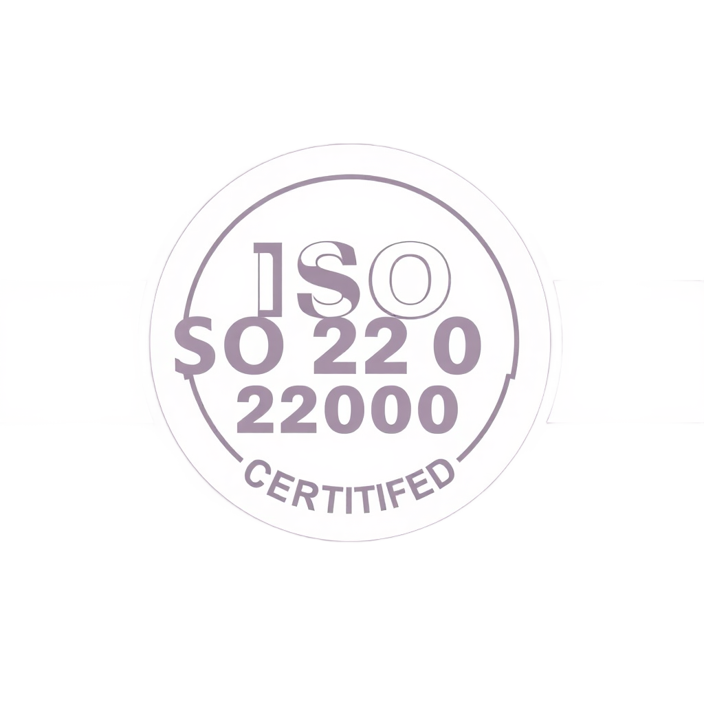 ISO 22000 certification logo