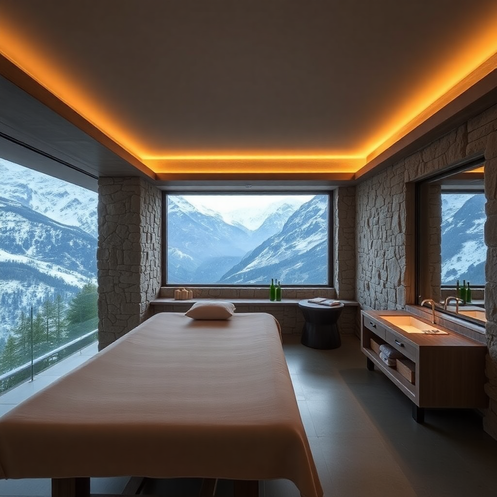 Private mountain wellness retreat in Andorra