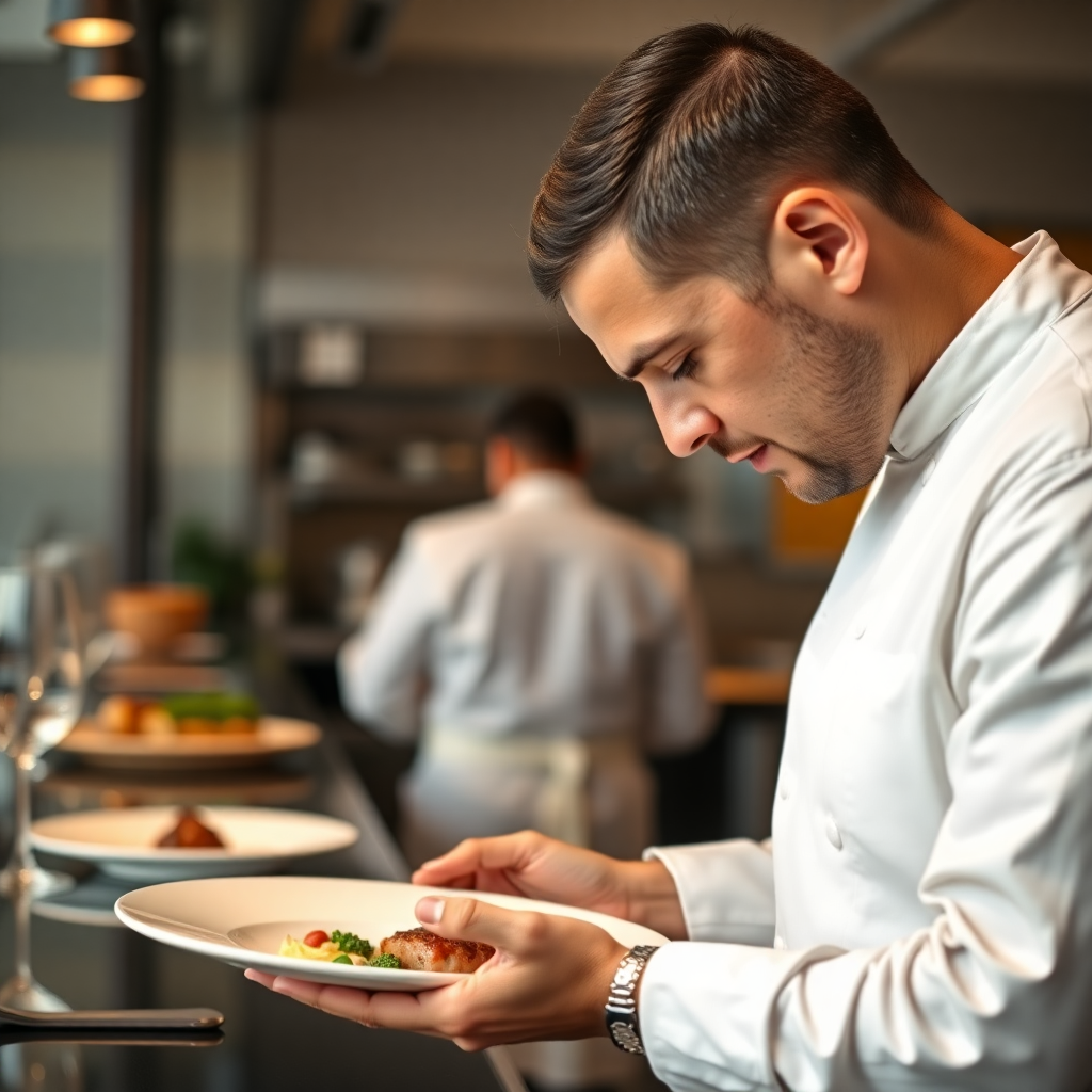 chef plating