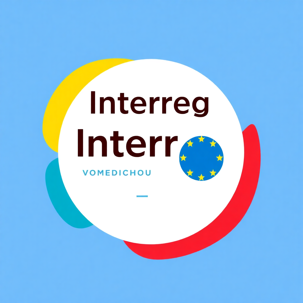 Interreg VI-A Hungary-Croatia Programme official logo with EU emblem, professional institutional design