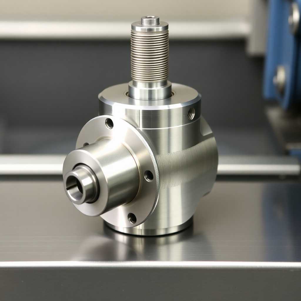 standard CNC lathe chuck precision metal workholding component industrial equipment product photography