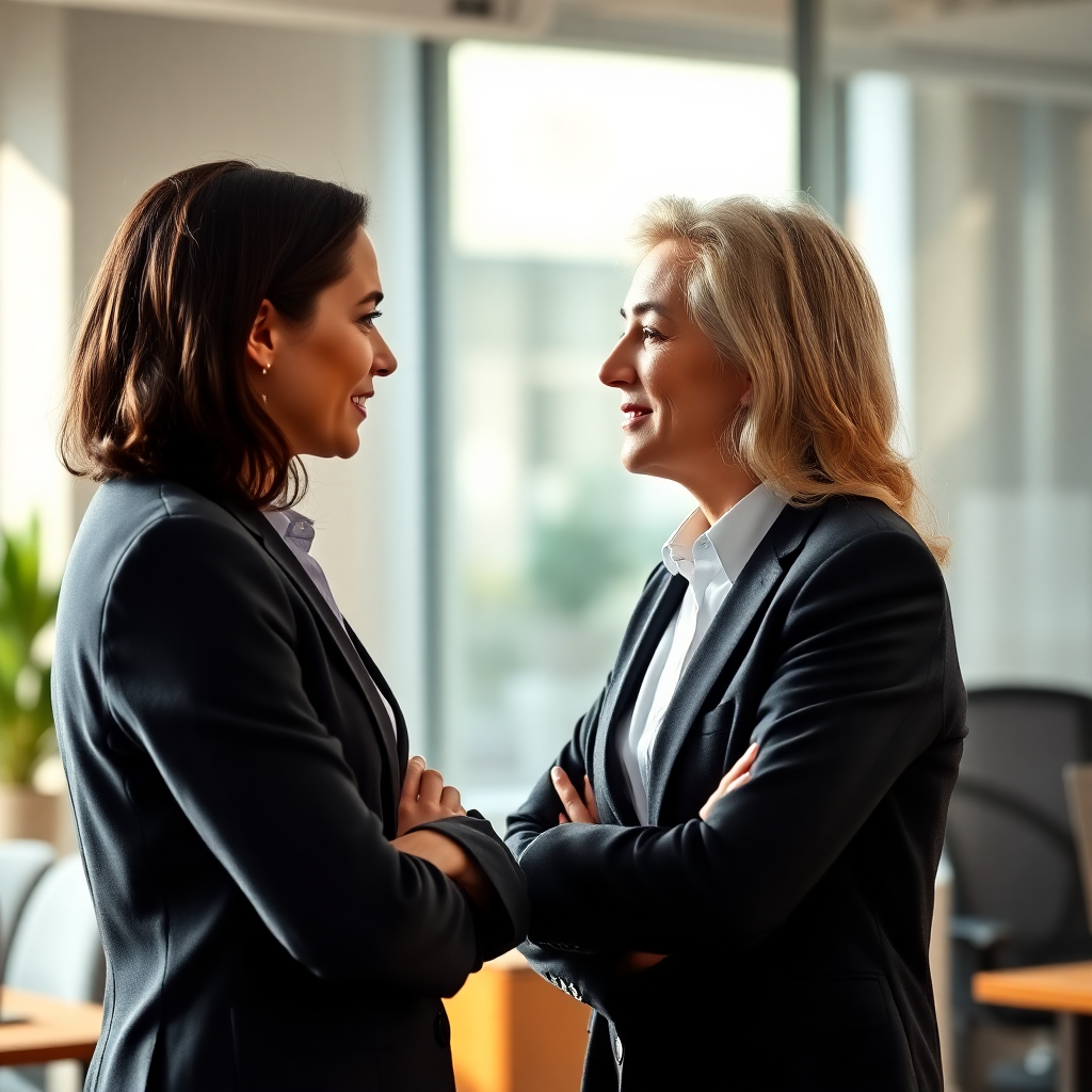 Expert and learner in a focused professional conversation