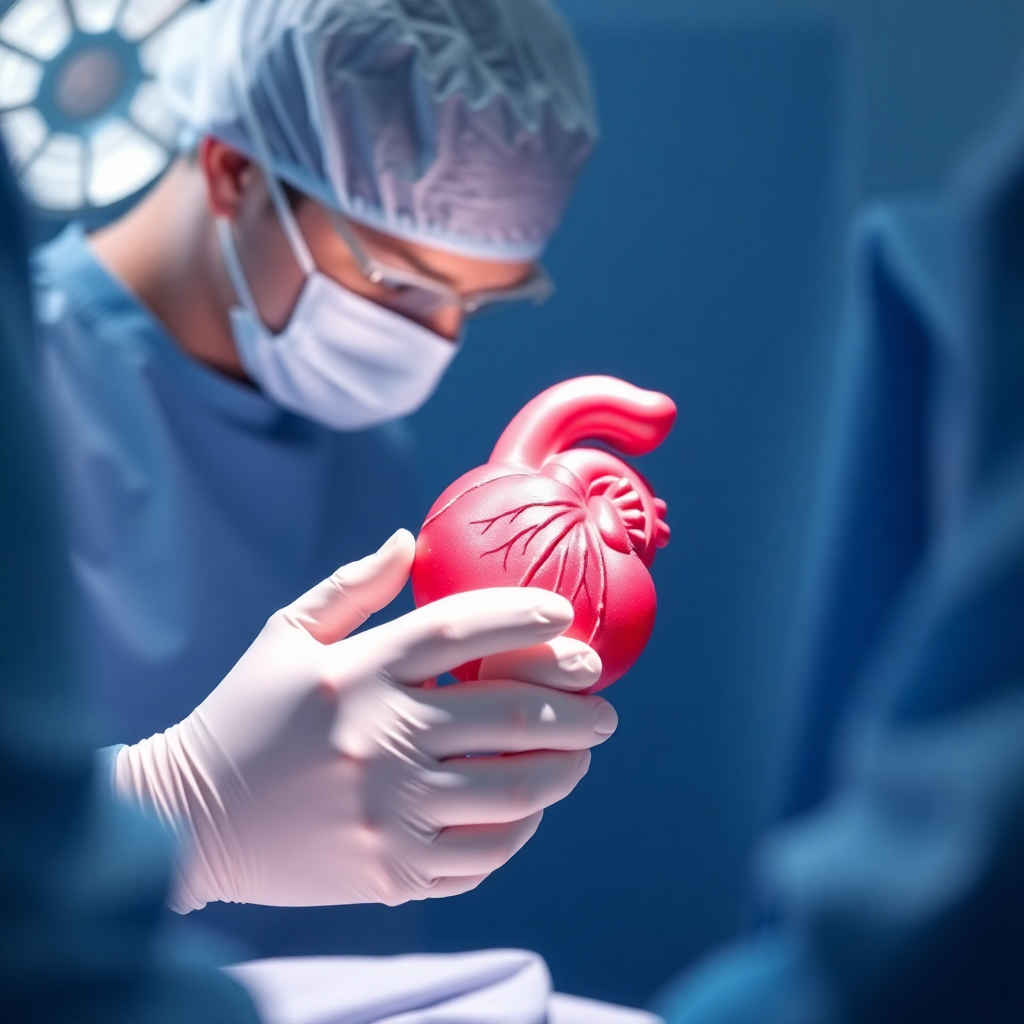medical innovation, smallest incision cardiac surgery, precision surgical technique, world record achievement