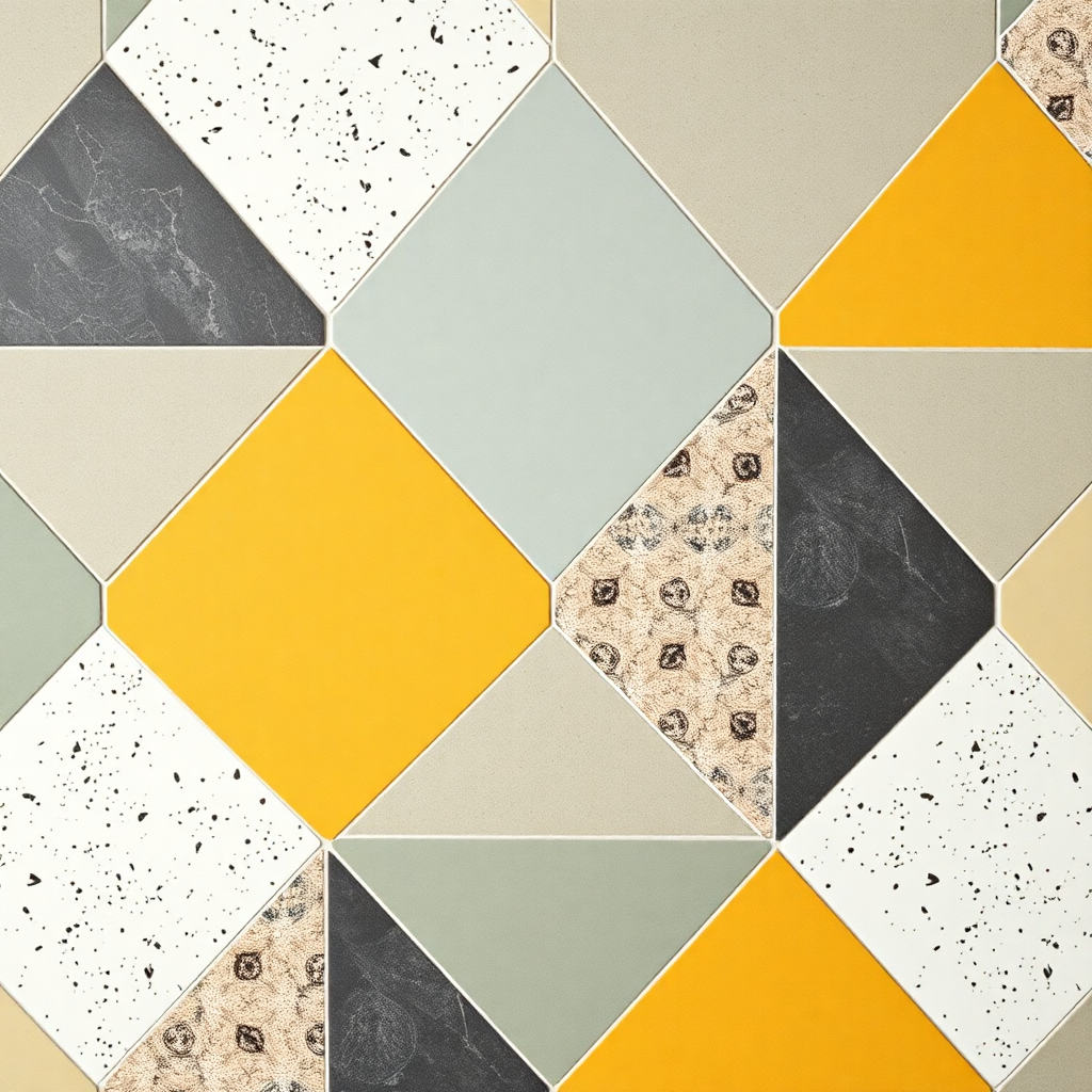 design tiles close-up