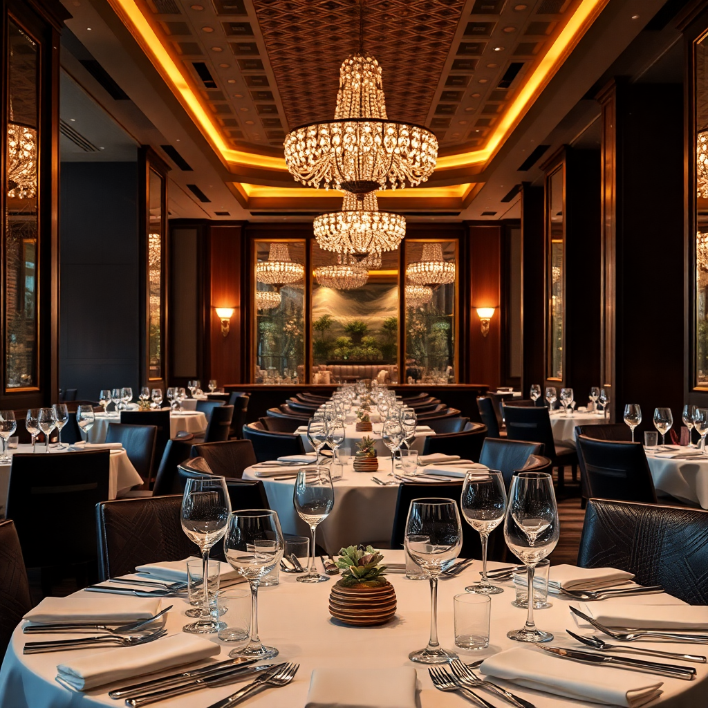 Fine dining restaurant