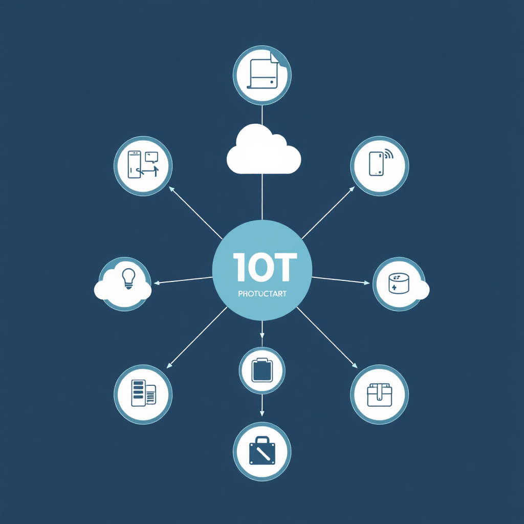 industrial IoT protocols diagram, connectivity standards visualization
