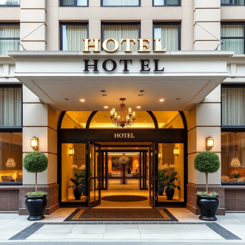 Hotel gallery image, grand hotel entrance.