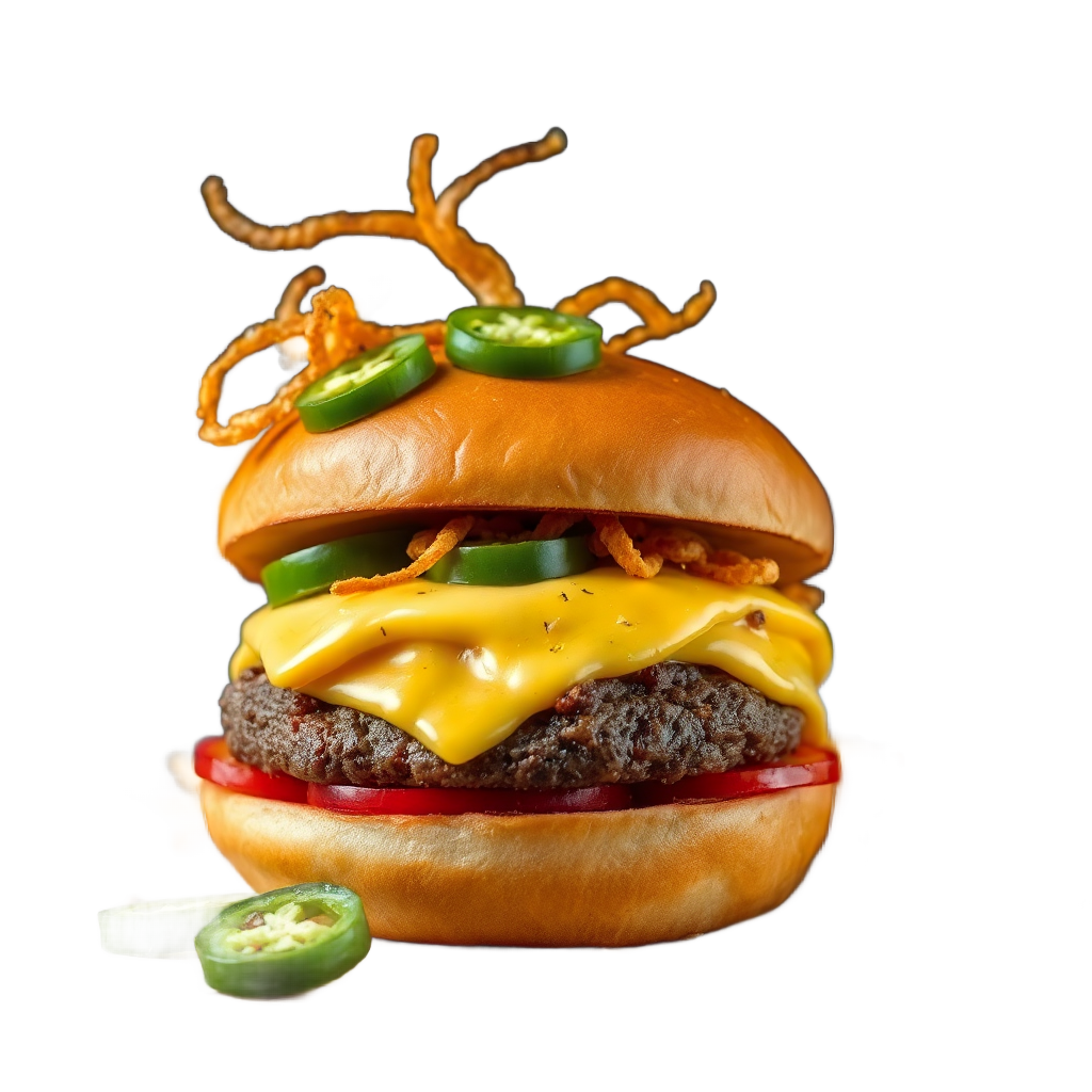 spicy jalapeno burger