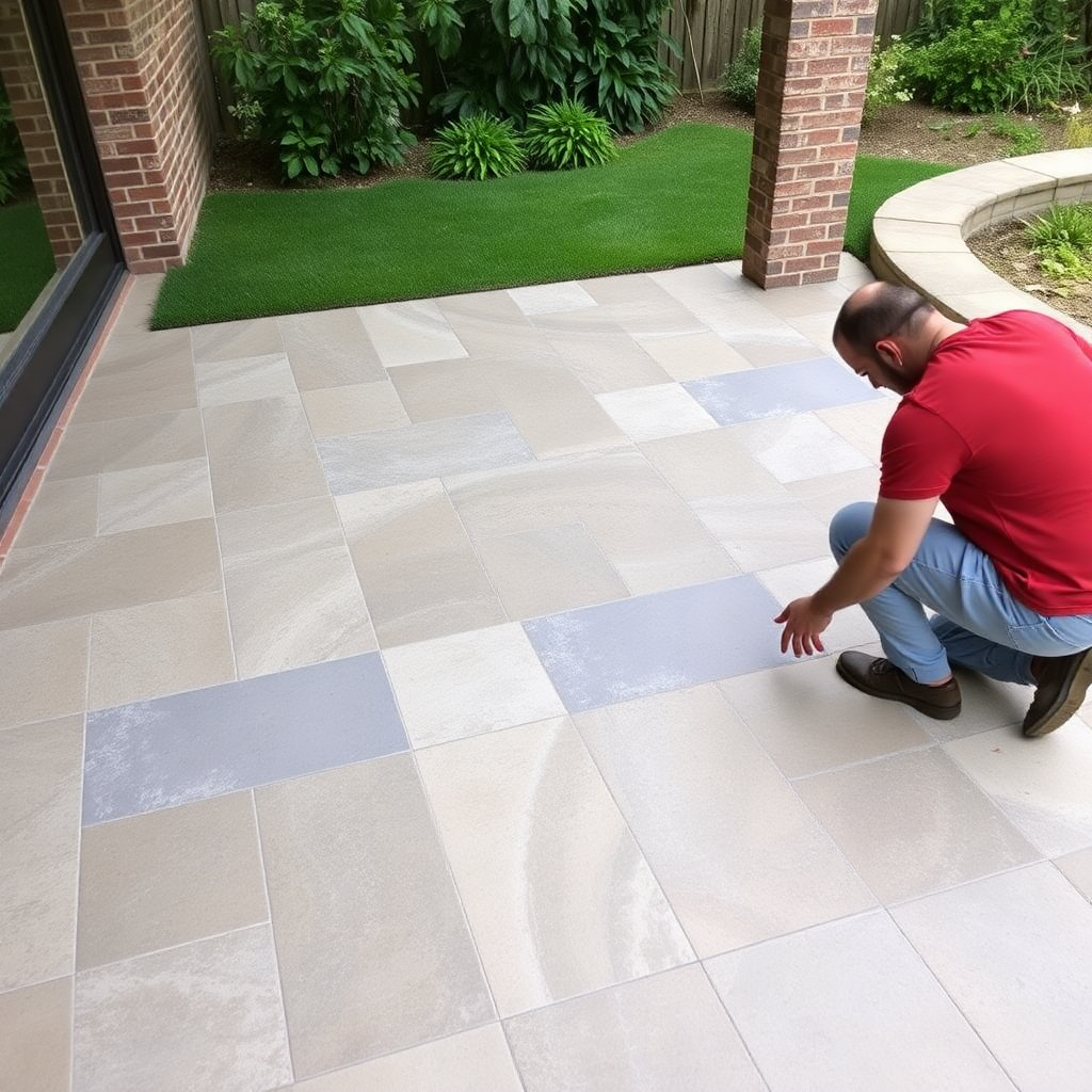 bathroom floor tiling with waterproofing