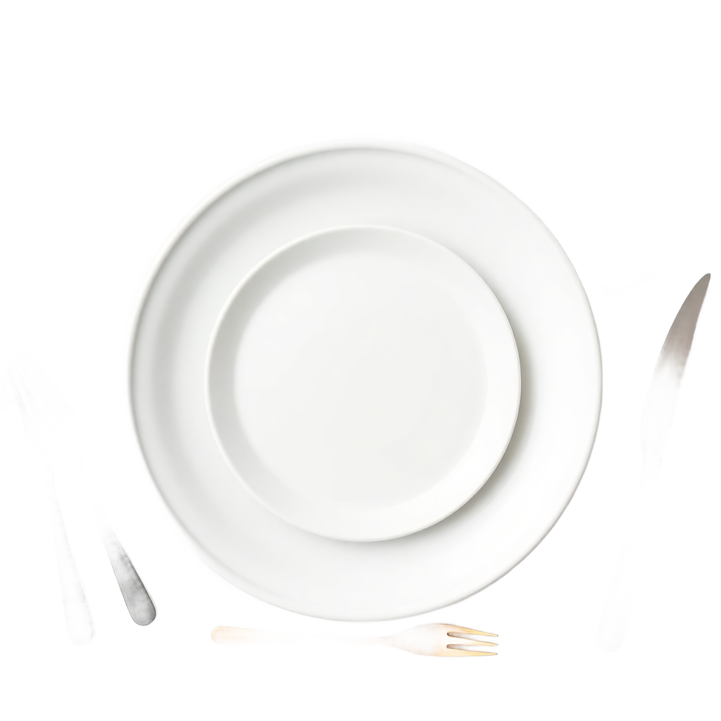 eco-friendly disposable plates and cups arrangement, sustainable kitchenware products, clean white background