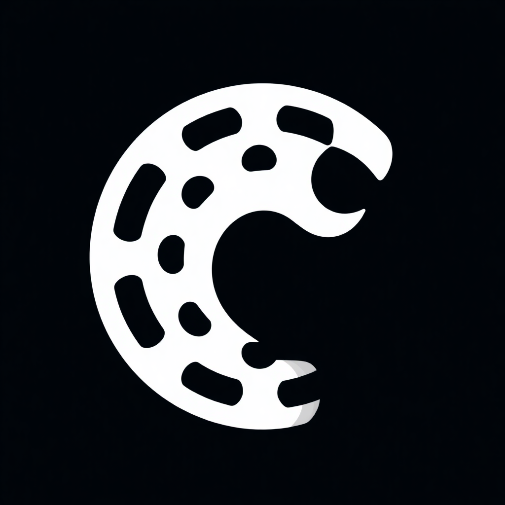 LangChain logo, minimalist, vector