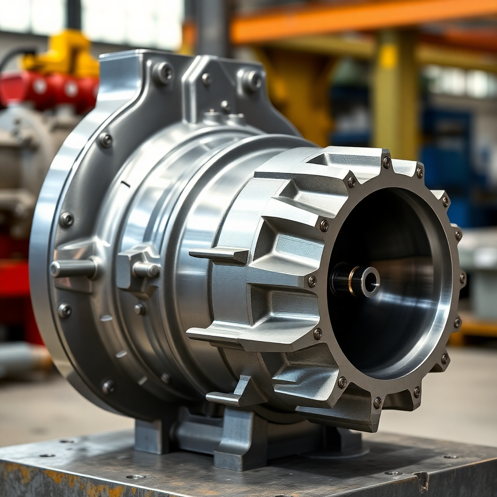 complex metal turbine component investment casting, engineering precision