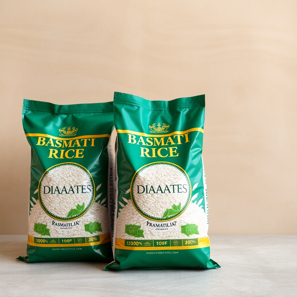 basmati rice export packaging