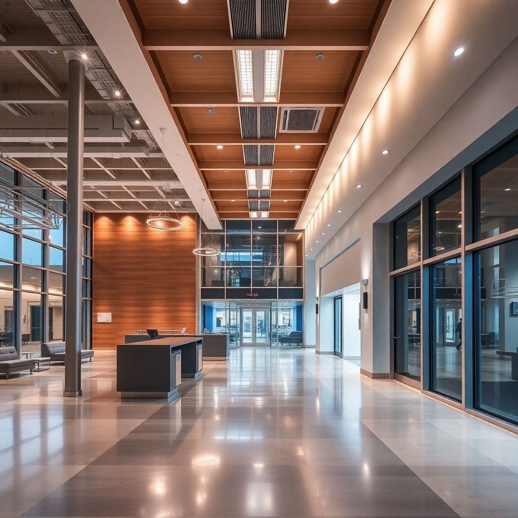 medical facility construction, healthcare building construction, modern medical center