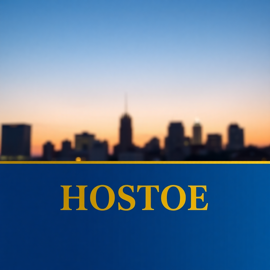 Boston skyline background