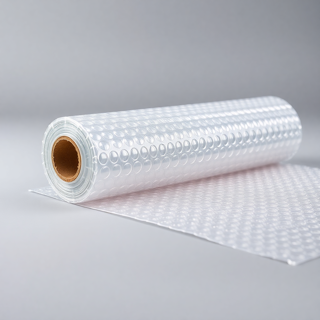 rol bubbelplastiek, beschermend verpakkingsmateriaal