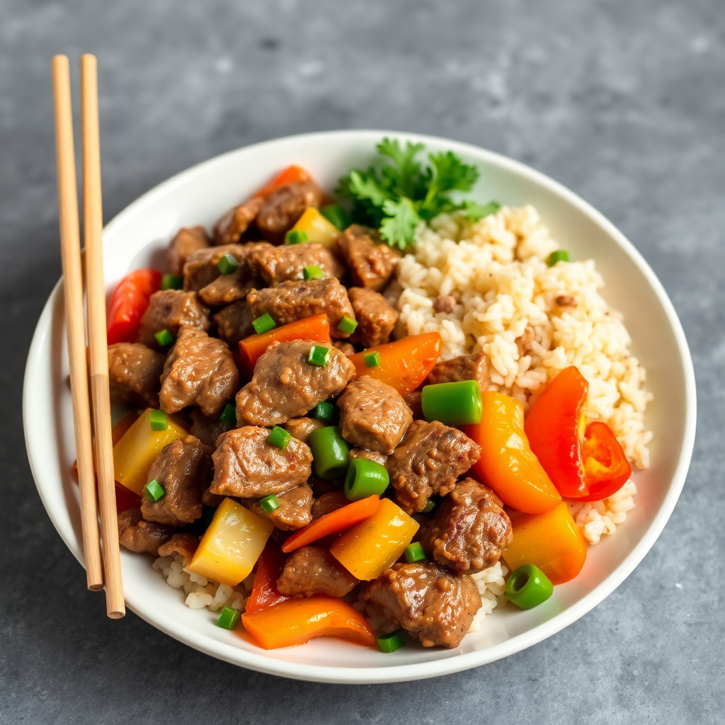 lean beef stir fry