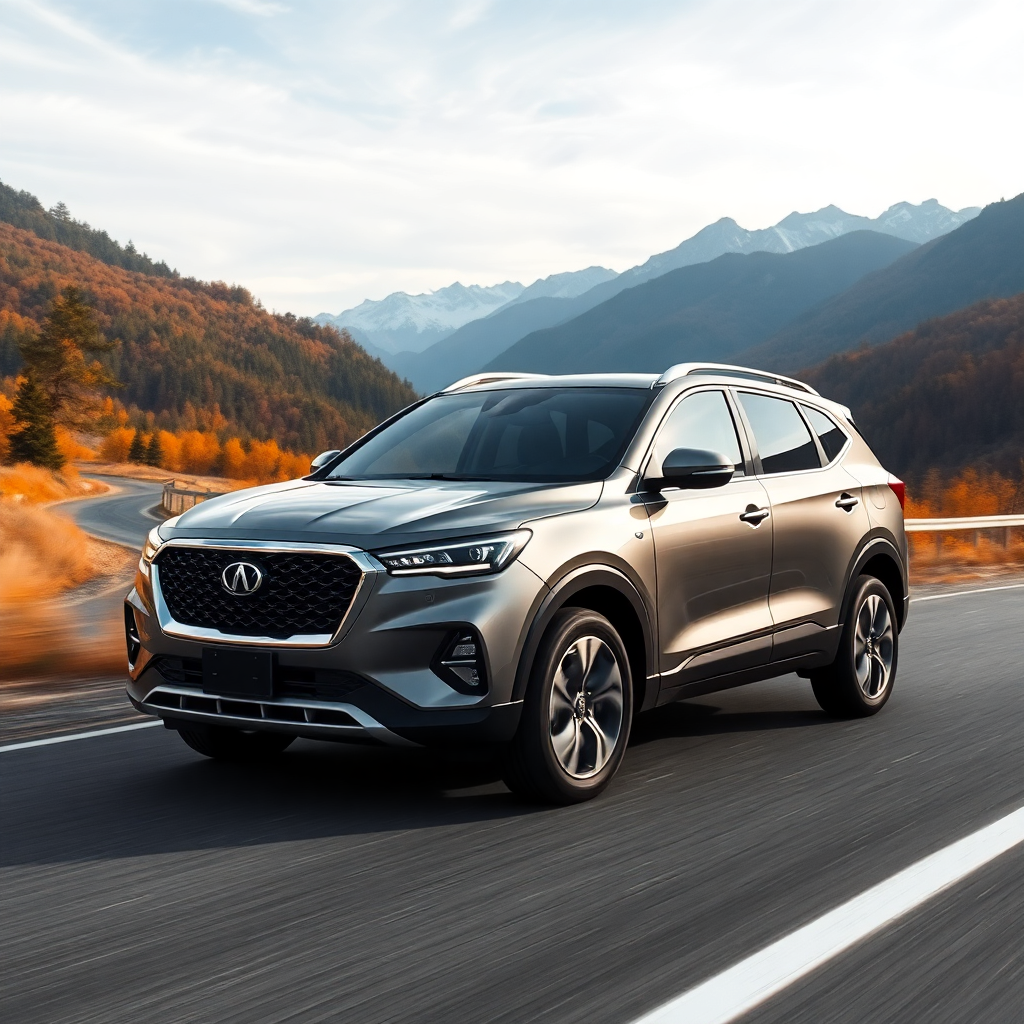 modern JAC crossover SUV