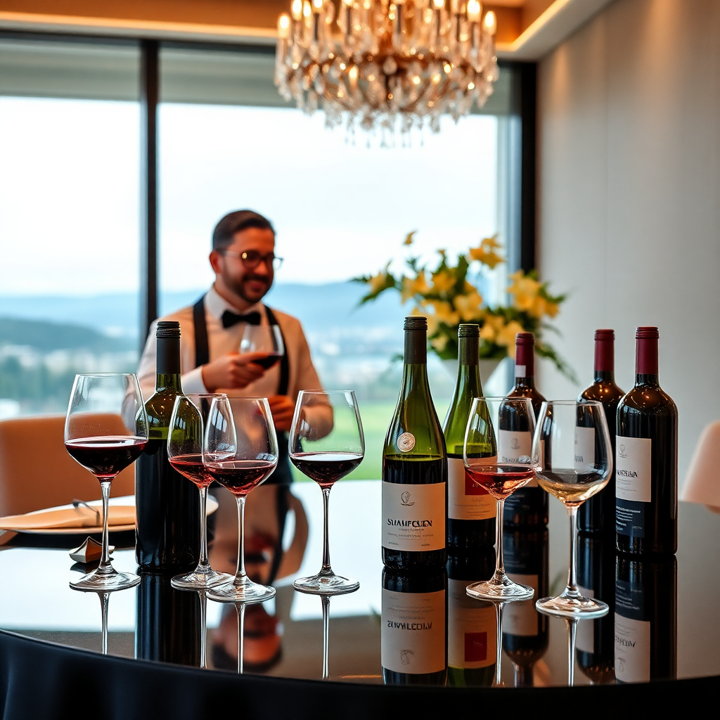 Exclusive wine tasting