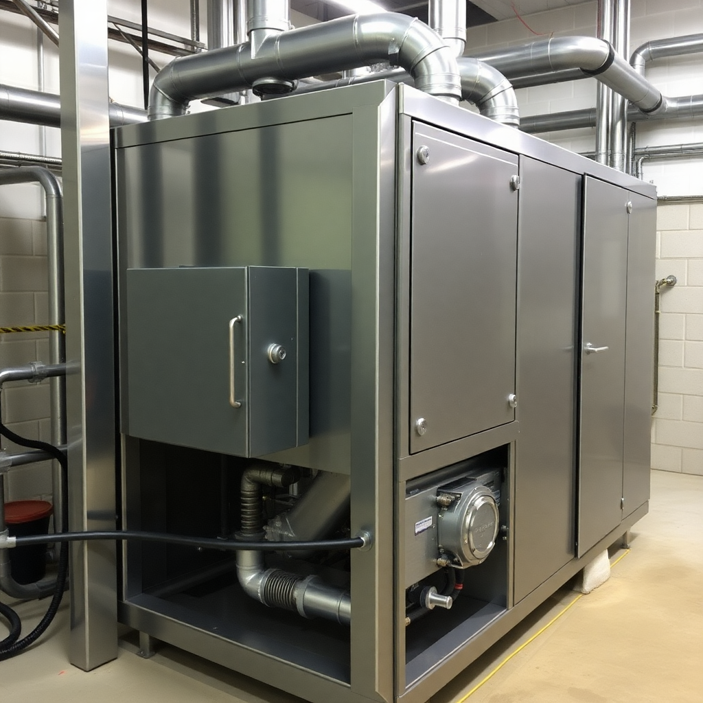 HVAC unit modifications, custom fabricated metal components, industrial mechanical upgrades, sheet metal modifications, professional installation