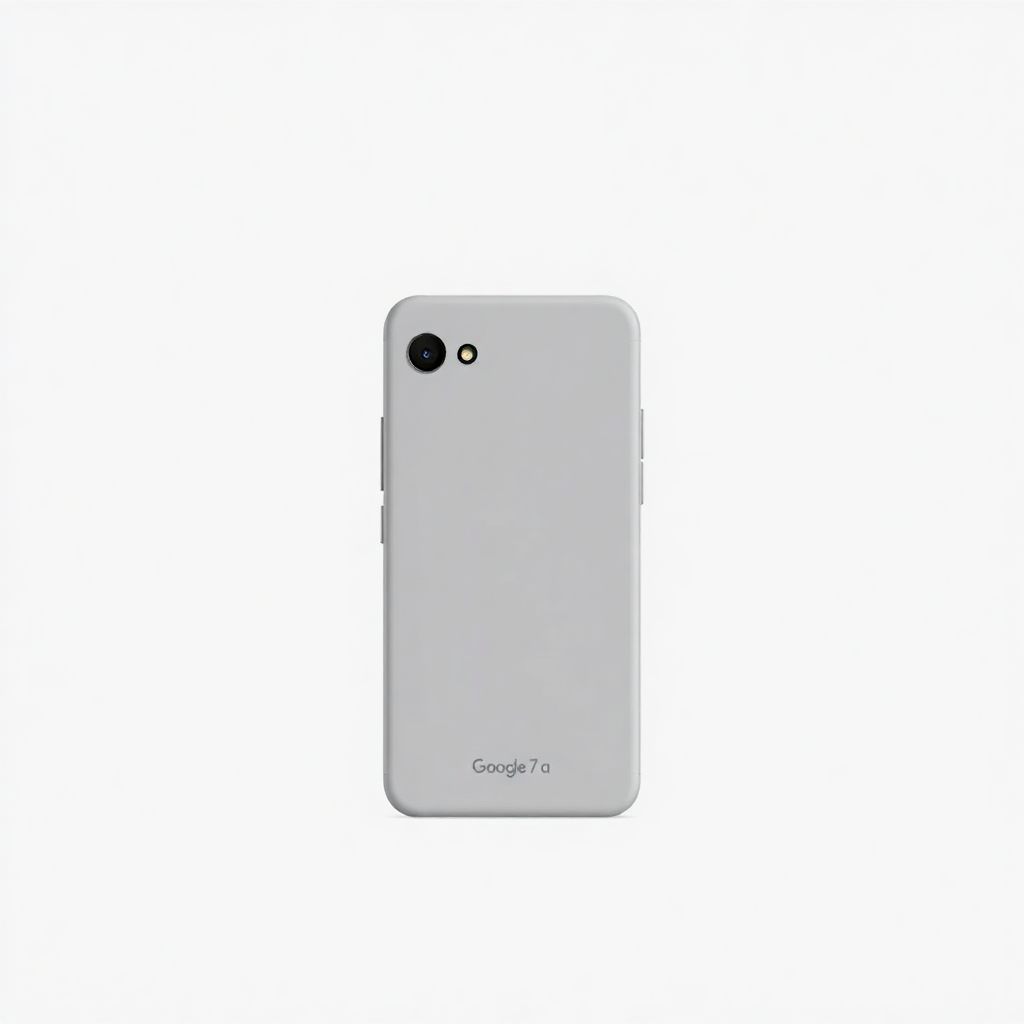 Google Pixel 7a smartphone minimal product shot