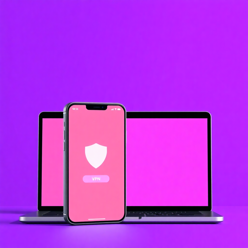 professional VPN review analysis dashboard with charts and ratings, modern tech aesthetic, purple gradient background