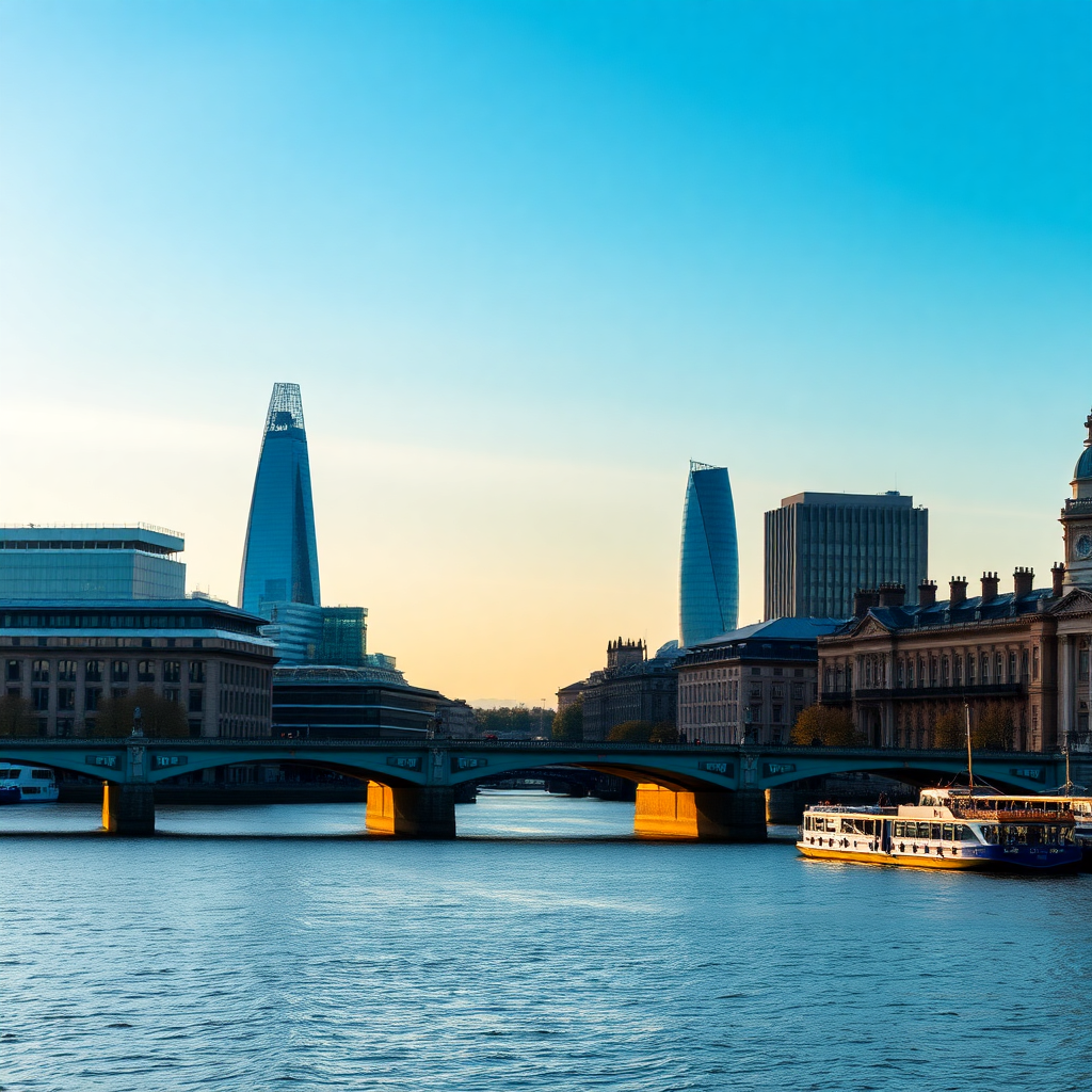 London cityscape skyline with modern and historic buildings during daytime