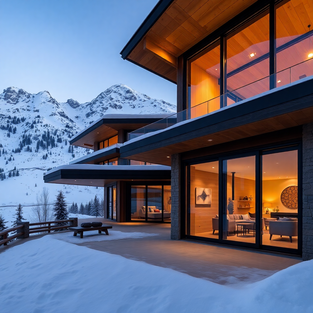 Luxury chalet in Andorra for private relocation support