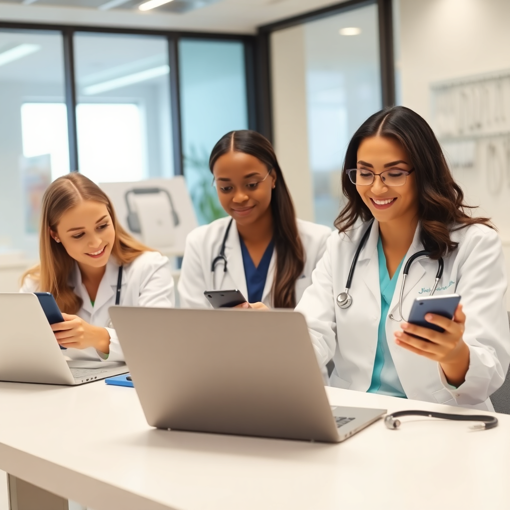 Healthcare professionals searching for jobs