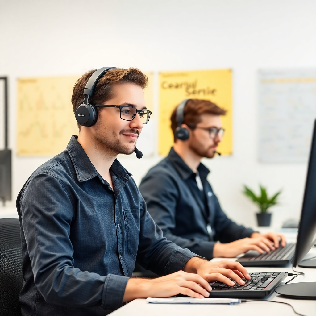 technical support team, data optimization, professional service, clean workspace